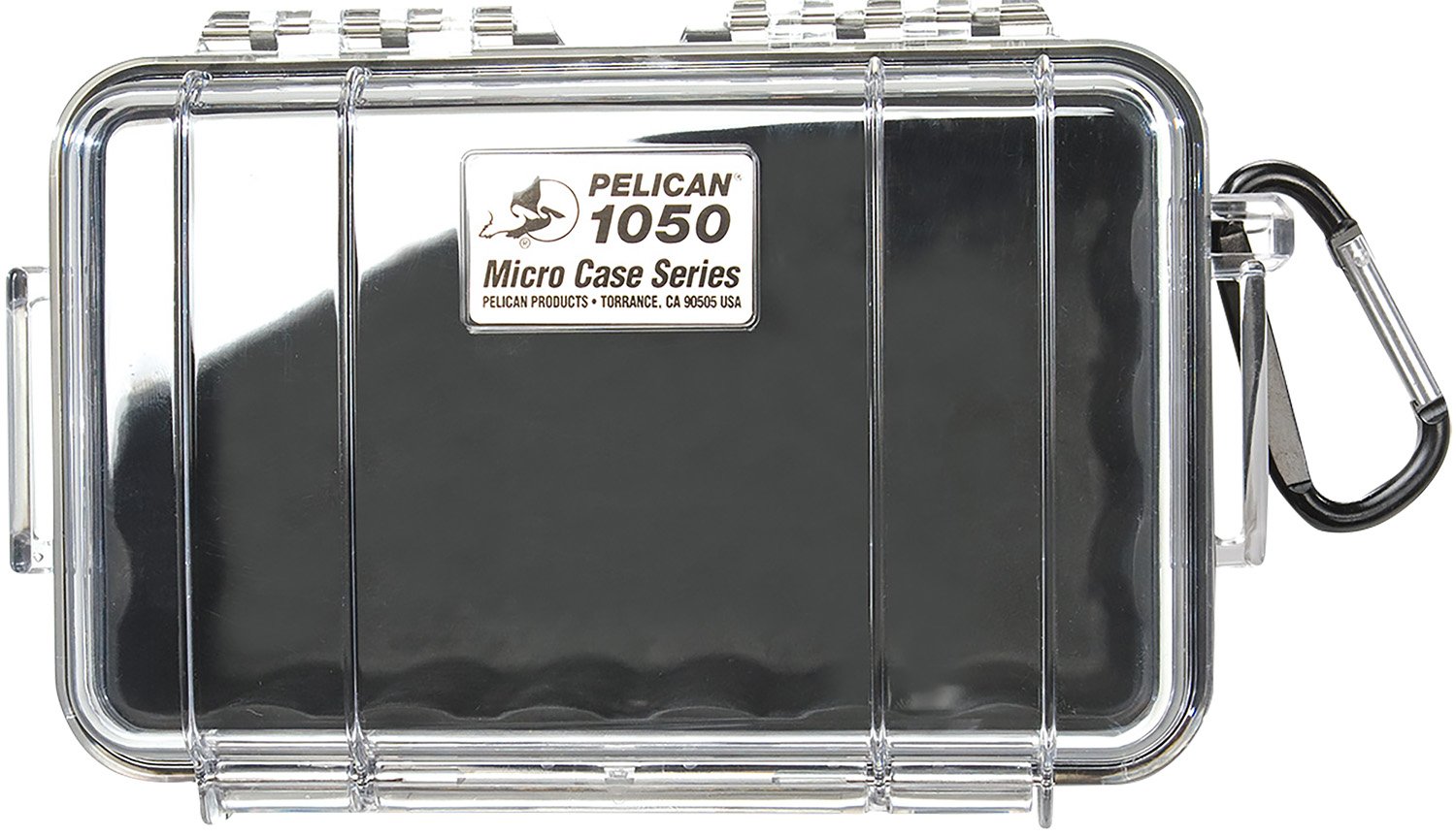 Pelican 1050-025-100 Micro Case Black/Clear 8" Hard Case - PELICAN - MICRO CASE