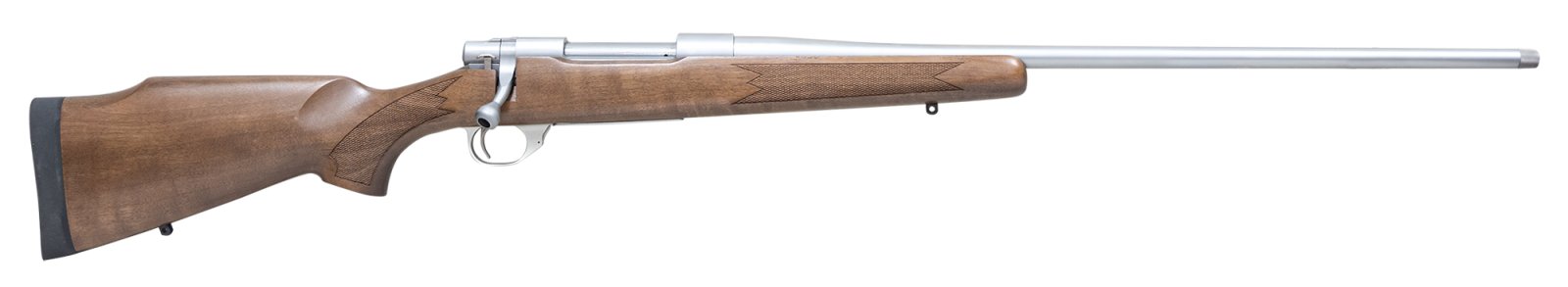 LSI HOWA M1500 Walnut Hunter 7mm Remington Magnum, 24-inch Stainless Steel Barrel, Turkish Walnut Stock, H.A.C.T. 2-Stage Trigger, 3-Position Safety, Lifetime Warranty, SUB MOA Accuracy Guarantee - LSI - 7mm Rem Mag
