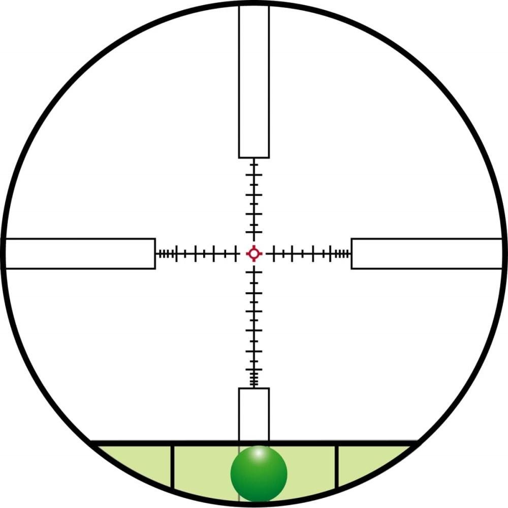 KonusPro F-30 Precision Rifle Scope, 8-32x56mm, Illuminated Mil-Dot Reticle, Matte Black, 30mm Tube, 17.5-Inch Length, 31.4oz Weight - Konus