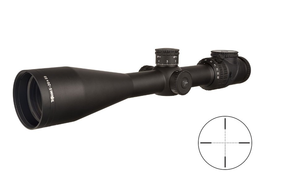 Trijicon AccuPoint TR33-C-200149 5-20x50 MRAD Scope 30mm Tube Black - Trijicon