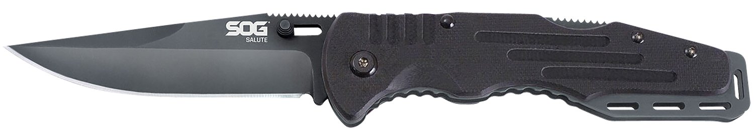 S.O.G SOG-Ff11-CP Salute 3.62" Folding Clip Point - SOG - CLIP POINT