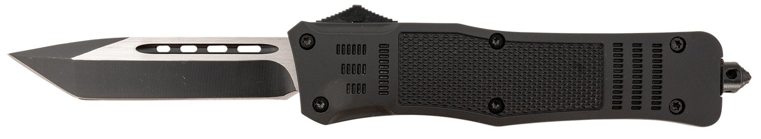 Steel River Knives T620BT Spartan 3.75" Tanto Black-Silver Blade 5.5" B...