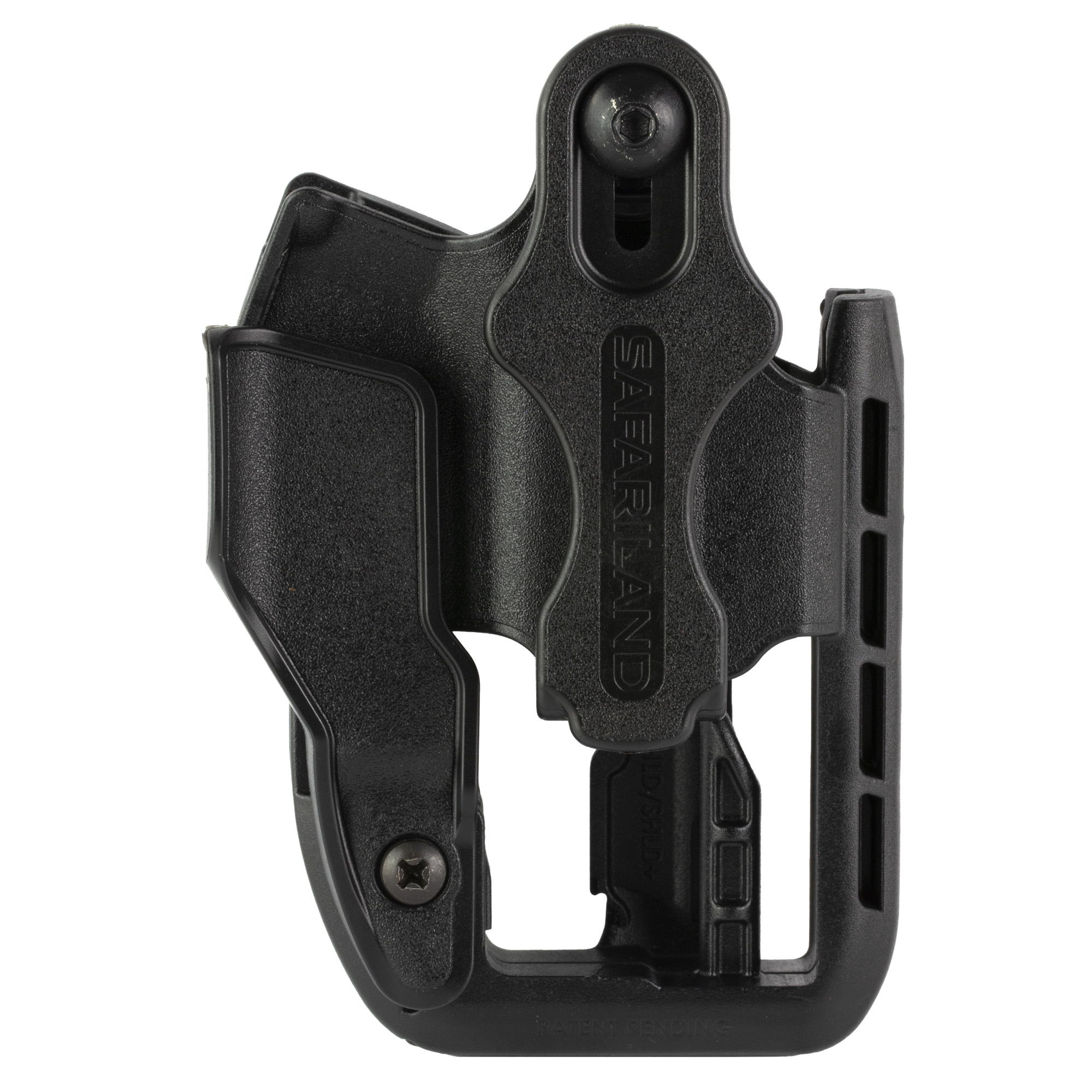 Safariland 19179411 Schema Black Polymer Belt Clip Shield Plus