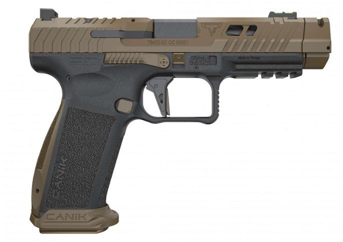 Canik TTI Combat 9MM HG7864-N Bronze 4.6" Barrel Optic Ready Pistol - CANIK - 9mm