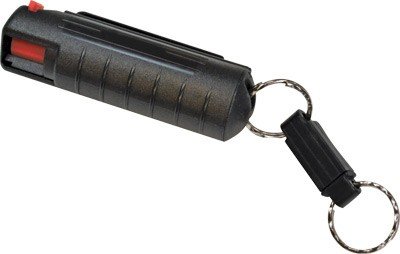 PSP PEPPER SPRAY w/ BLACK HARD CASE W/QR KEY RING 1/2 OZ. - PSP Products