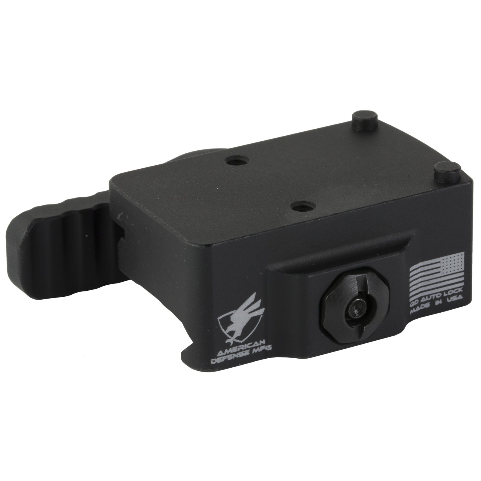 American Defense AD-RMR Quick Detach Mount Left Hand Lever Low Fits
