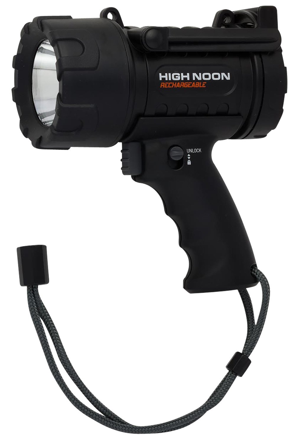 Browning High Noon 3717765 USB Spotlight 6.63 in Black 915 Lumens