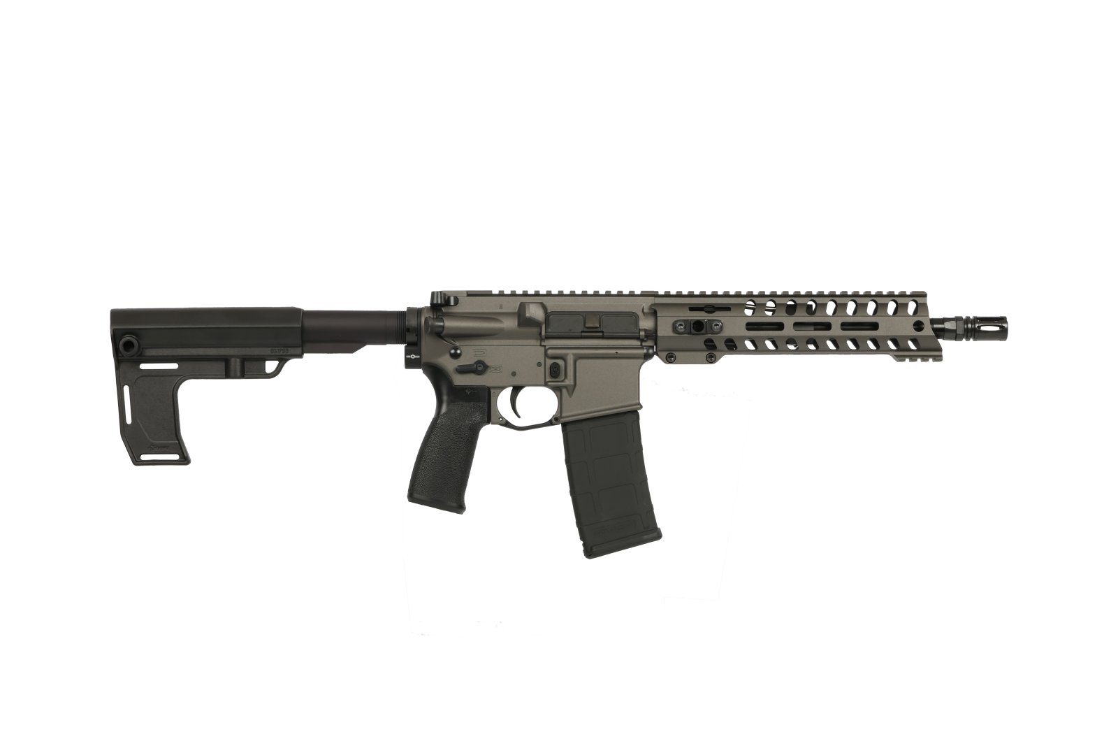 Patriot Ordnance Factory 2173 Constable 5.56 NATO 30+1 10.50" Tungsten - POF USA - 223 Rem | 5.56 NATO