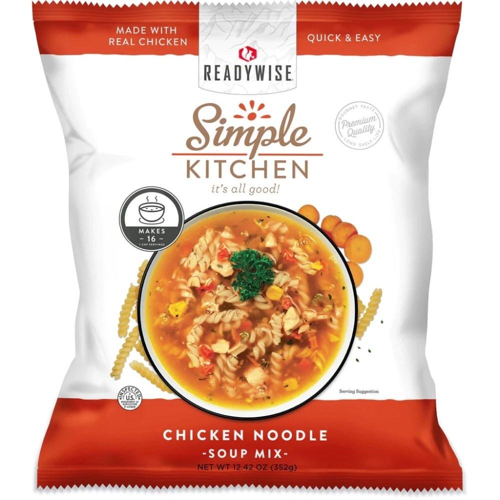 Readywise Simple Kitchen Chicken Noodle Soup - ReadyWise