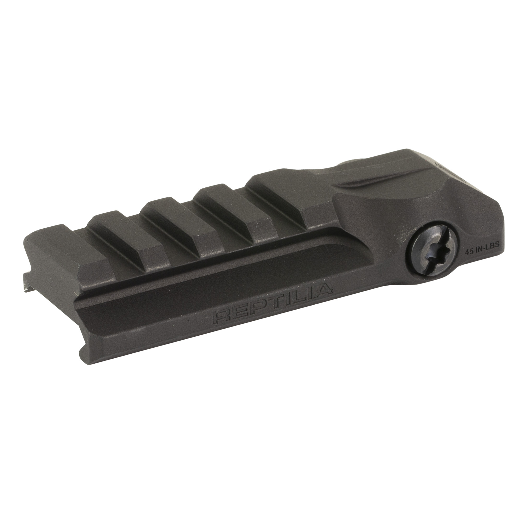 Reptilia 100291 RMU Mount Black 7075-T6 Aluminum Picatinny Rail 0.39"