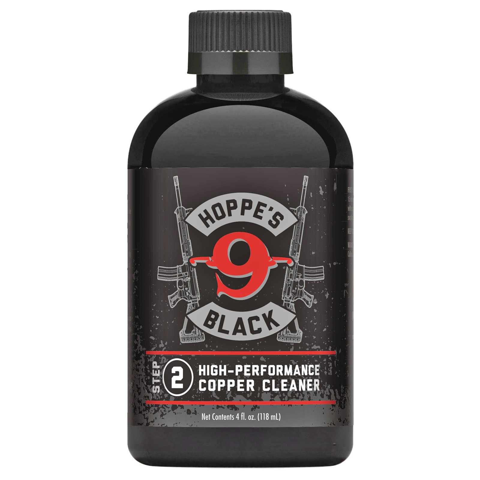 Hoppe's Black Copper Cleaner 4oz Bottle - Complete Bore Clean