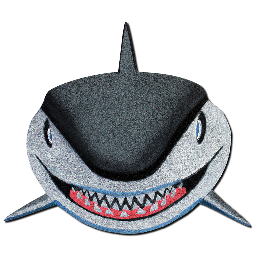 OnCore FN-7 Archery Target Shark, 5/8" Foam, 22"x26", UV Glow