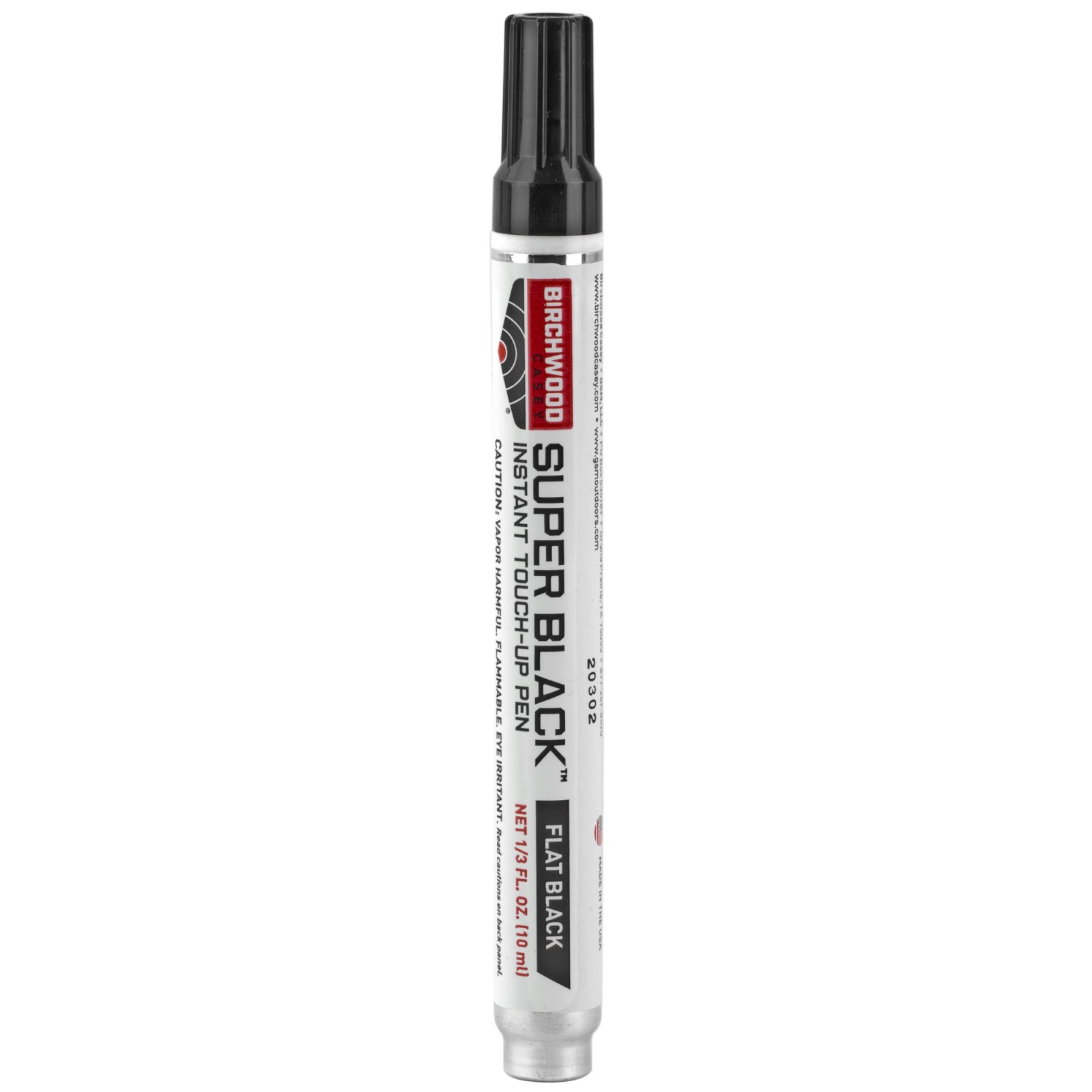 Birchwood Casey Super Black Touch-Up Pen - Flat Black - 1/3 oz - Birchwood Casey - 1/3 OZ
