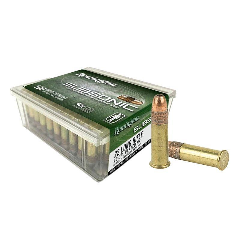Remington 21137 .22 Lr 40 Grain Copper Plated Hollow Point 100 Rounds