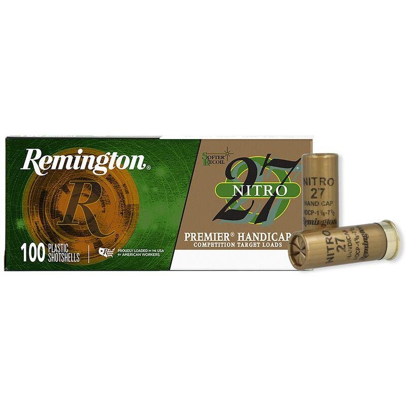 Remington Premier Nitro 27 Target 12 Gauge 1-1/8 oz 2.75 In #8 25 Rounds