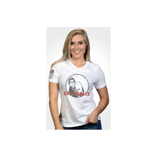 Nine LINE APPAREL WOMEN RELAX FIT SHIRT GRIT/GRACE WHT 2XL - NINE LINE APPAREL