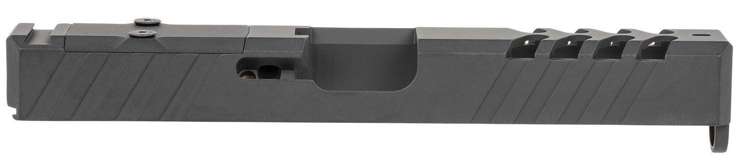 TacFire GLKSL22G2 Slide 40 S&W Black Cerakote Stainless Steel Optics Cut - TacFire - REPLACEMENT SLIDE