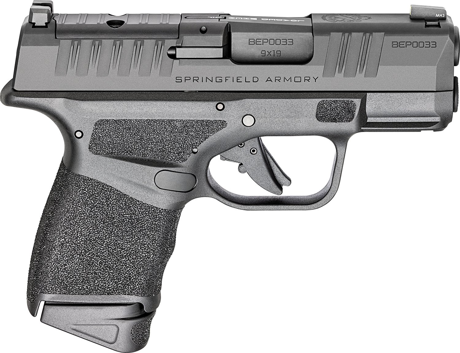 Springfield Hellcat HC9319BOSPCA 9mm 3" Black Optic Ready U-Dot Tritium - Springfield Armory - 9mm
