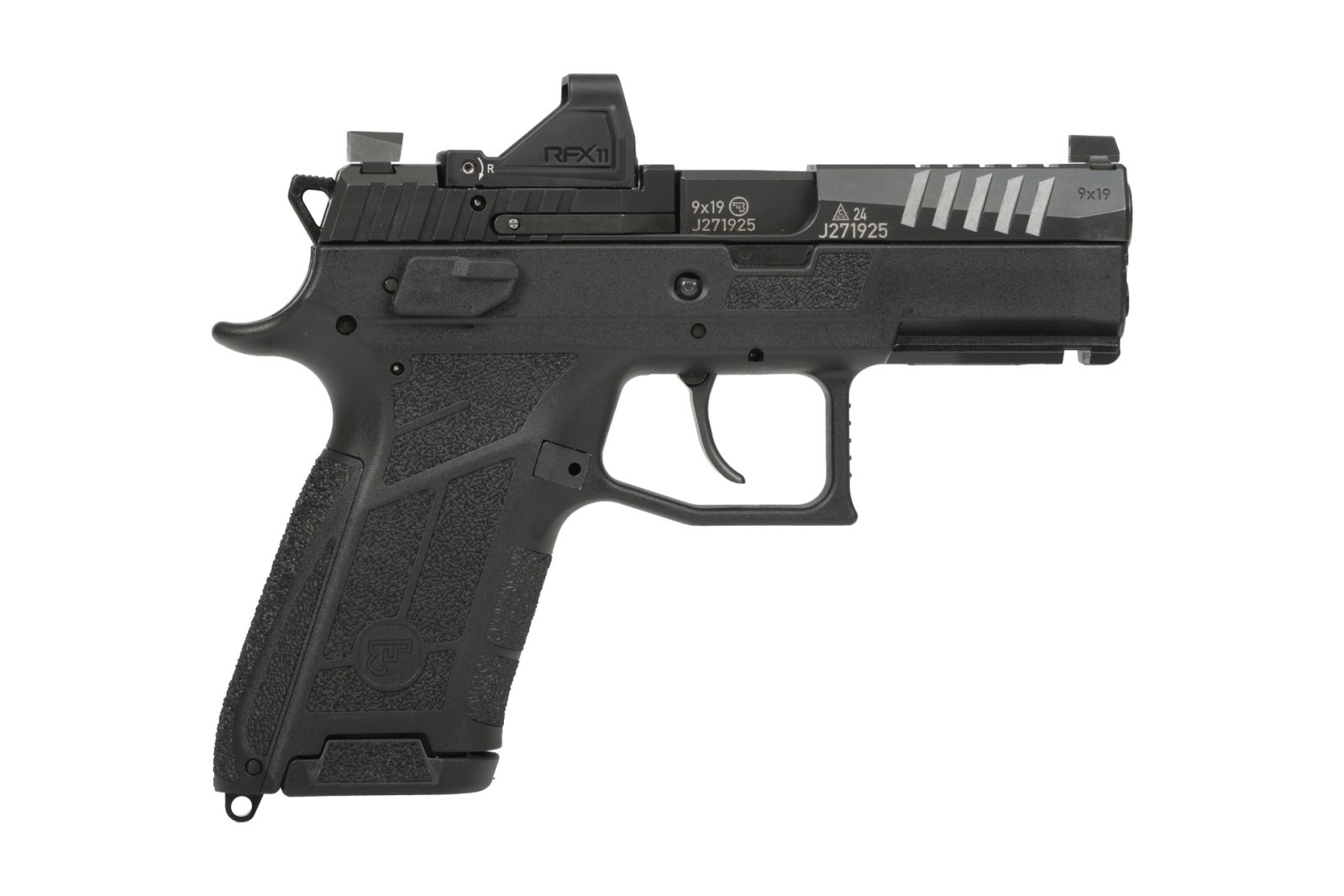 CZ 91660-VIR P-09 C Nocturne 9mm 3.74" Black Polycoat Semi-Auto Pistol