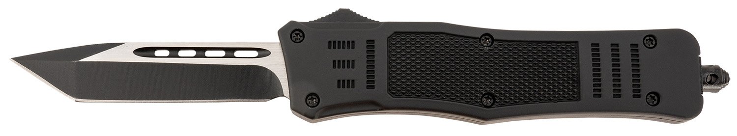 Steel River T618BT Spartan 3.25" Tanto 440C SS Blade Black Handle