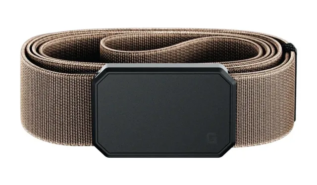 Groove B1-047-OS OG Belt Coy Tan/Soft Blk