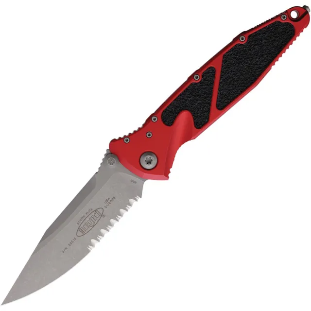 Microtech Socom Elite 160-11APRD 3.98 In SE/PS/APOC Red Alu Hndl