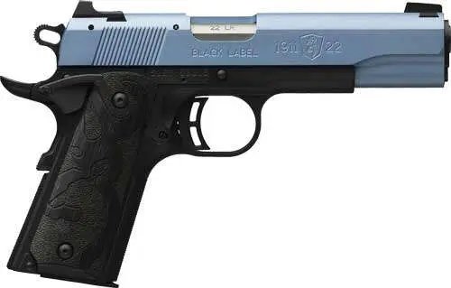 Browning 1911-22 Black Label Polar Blue .22 LR Pistol - Browning - 22 LR