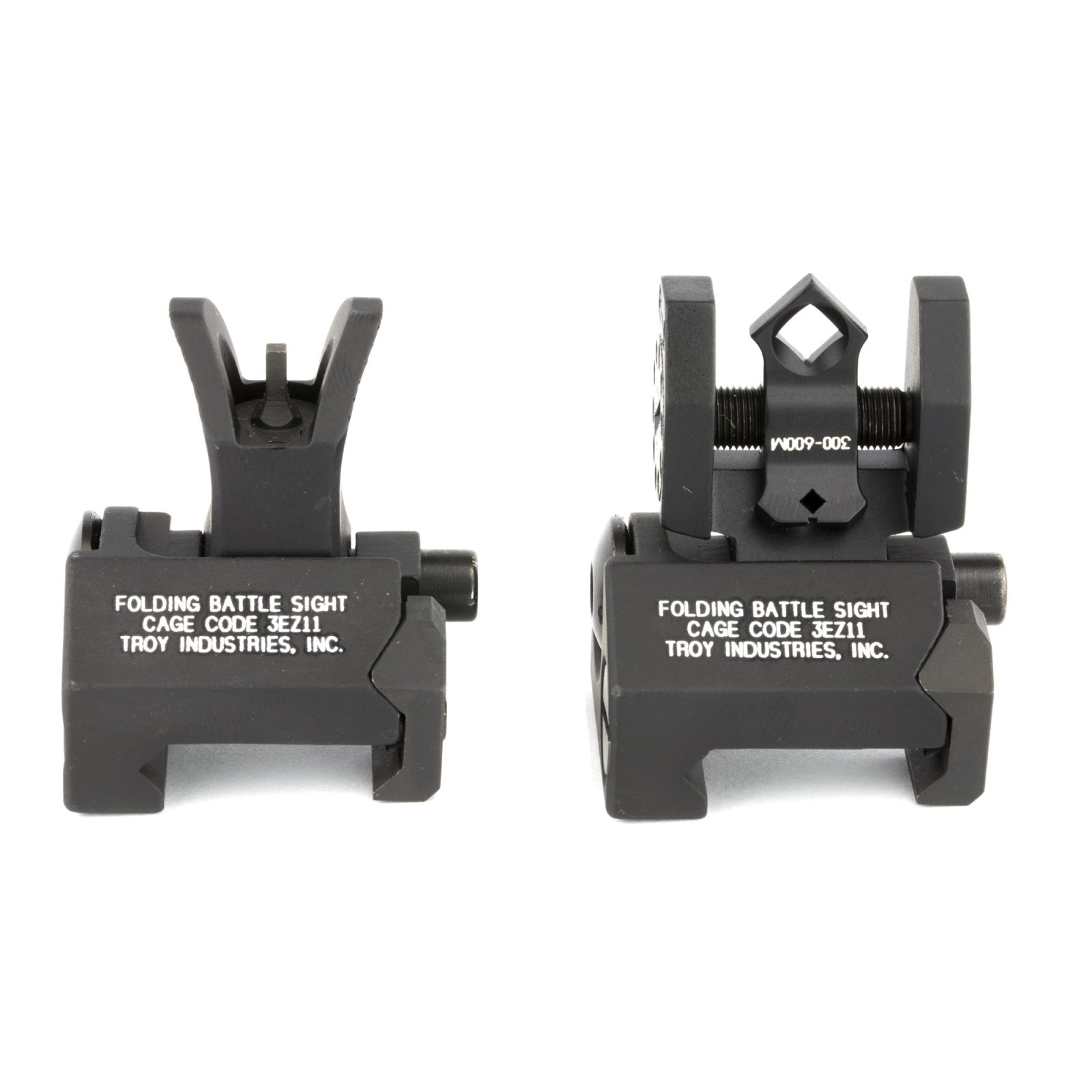 Troy SSIG-MCM-SSBT-00 BattleSight Micro Di-Optic Picatinny Black Set