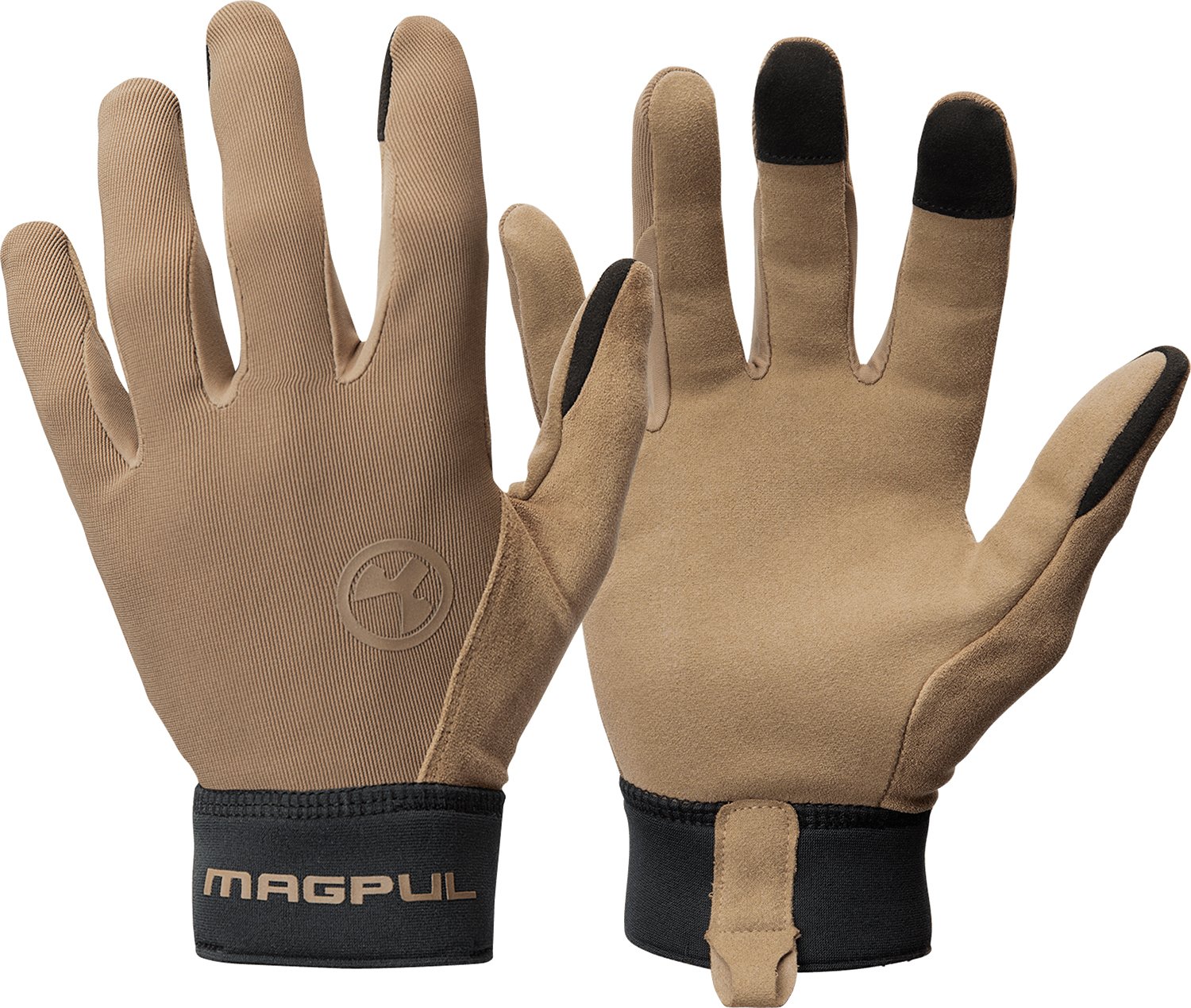 Magpul MAG1014-251 Technical 2.0 Gloves Coyote Small Touchscreen Suede - Magpul Industries