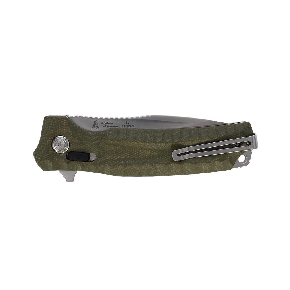 SOG Knives Hidaka XR Folding Knife 4 Modified Tanto Blade Olive Box