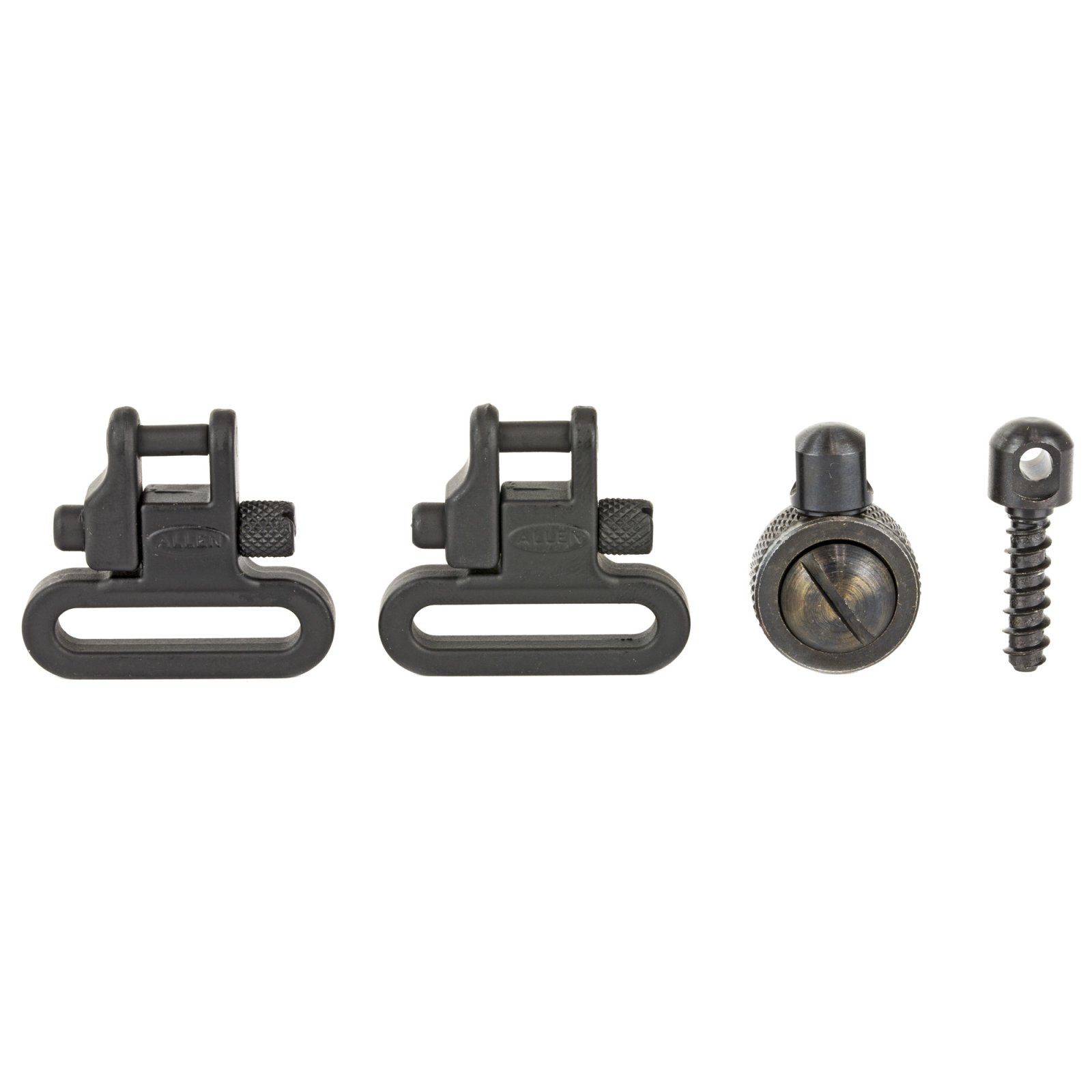 Allen Shotgun Sling Swivel Set 1" Black 14430