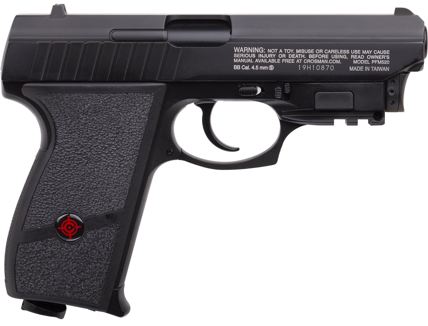 Crosman Night Stalker .177 BB CO2 Powered Air Pistol w/Laser - Crosman - BLOWBACK