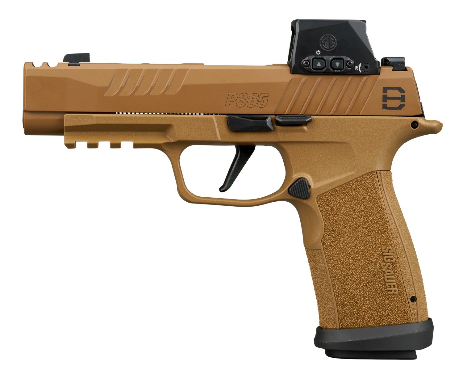 Sig SAUER 365XF-9-DH3-RXSL P365 DH3 9mm 3.7" Coyote Semi-Auto Pistol - Sig Sauer - 9MM