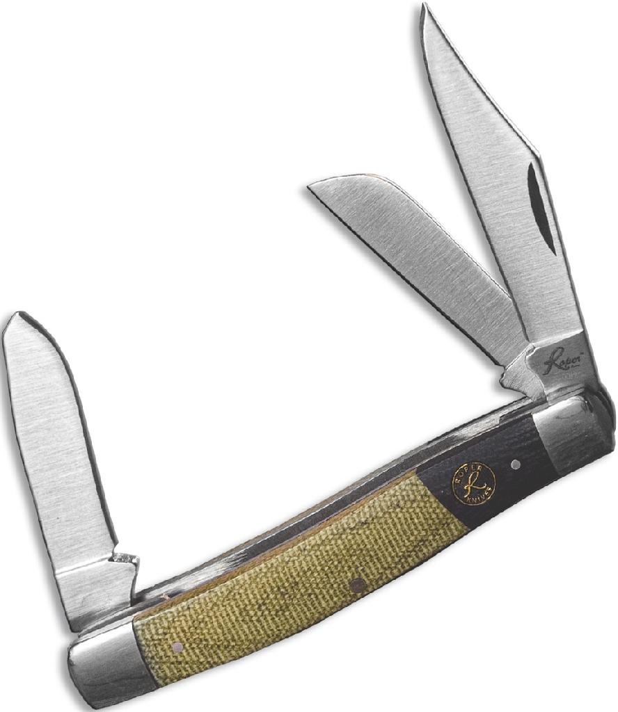 ABKT RP0001CMG 2-5/8 In Blade, 4 In Closed, Green Micarta