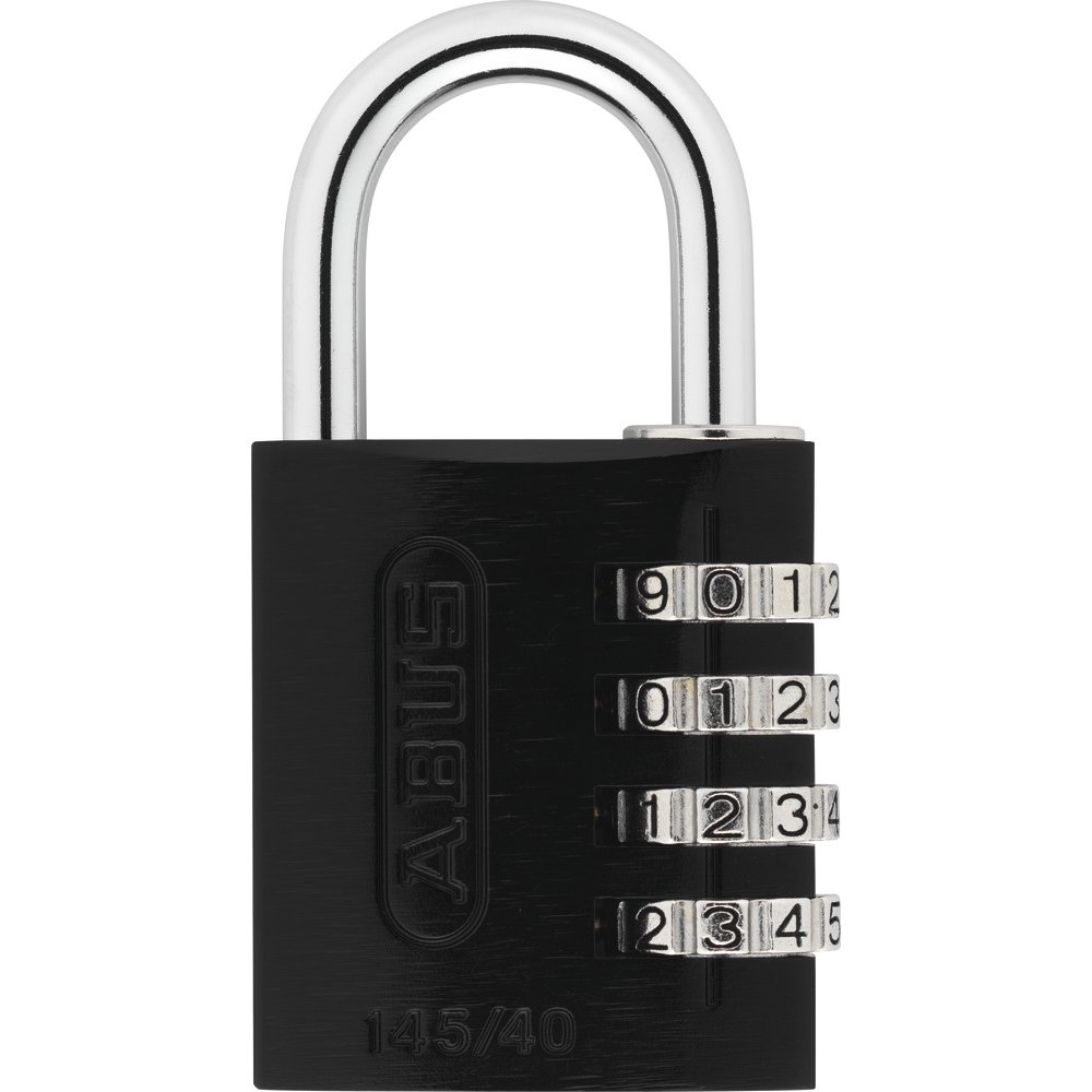 Abus USA ALUMCOMBO 145 145/40C ALUM BLK 4-DIAL