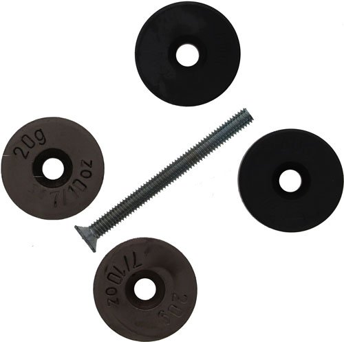 Beretta C62477 B-Fast Stock Weights Set of 5 Silver Gun Accessory - Beretta