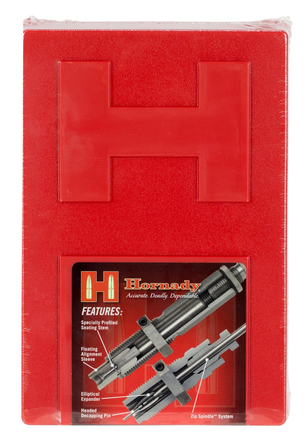 Hornady 546351 Custom Grade 2-Die Set for .300 PRC Sizing/Seater - Horn Hunter - 300 PRC