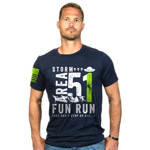 Nine LINE APPAREL STORM AREA 51 FUN RUN MIDNIGHT NAVY S - NINE LINE APPAREL