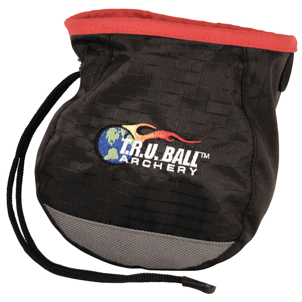 Tru Ball 611254600863 Release Pouch Black, Belt Loop, Cinch Closure - TRU Ball