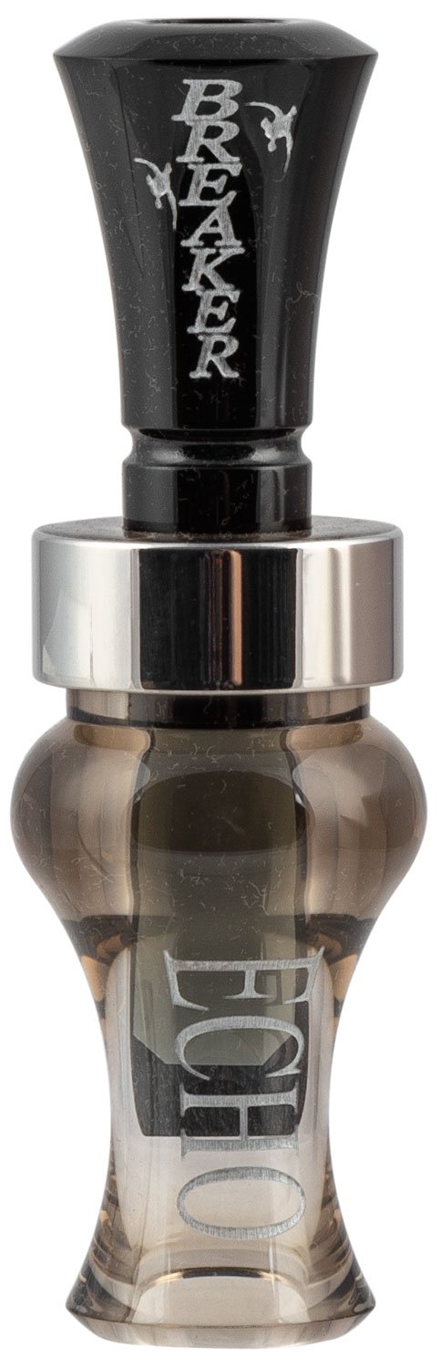 Echo Calls 78908 Breaker Single Reed Mallard Call Smoke Acrylic - ECHO - DUCKS
