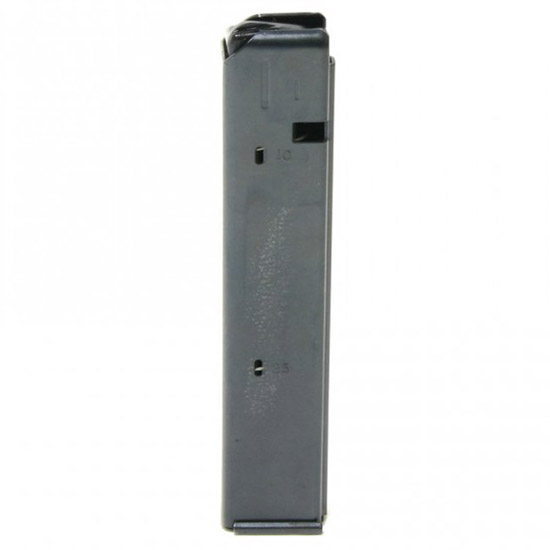 ProMag COLT SMG 9mm 32 Round Magazine Heat-Treated Steel Black Phosphate