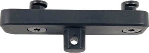 GUNTEC BIPOD ADAPTER ALUMINUM KEYMOD BLACK