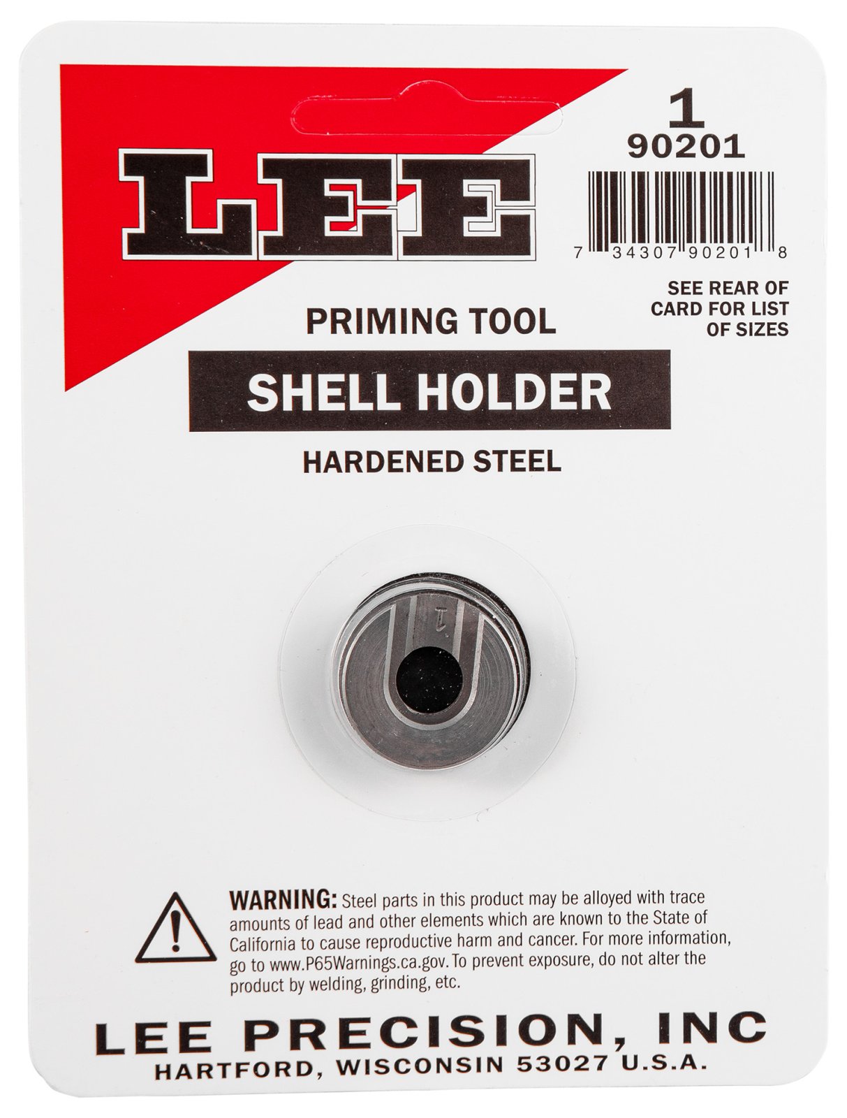 Lee #15 Auto Prime Shell Holder For 25 ACP Md: 900