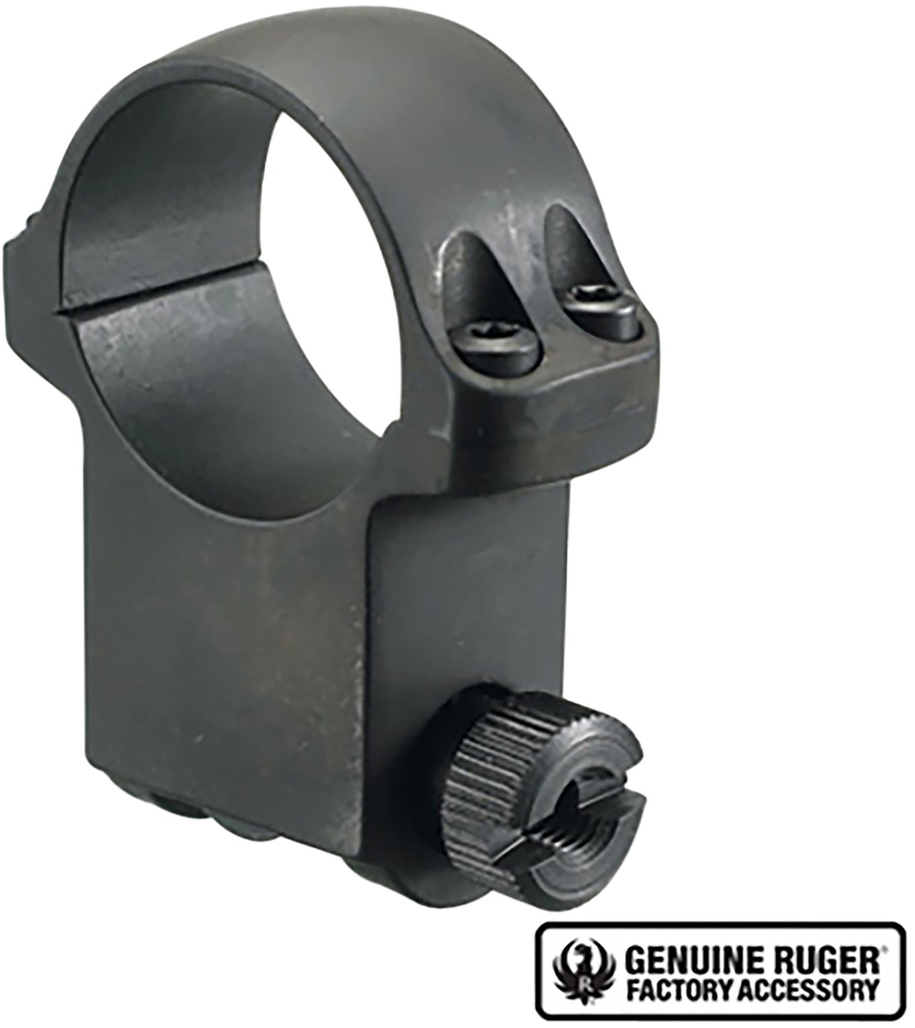 Buy Ruger 90280 6BHM Scope Ring Matte Black 1" Extra High online