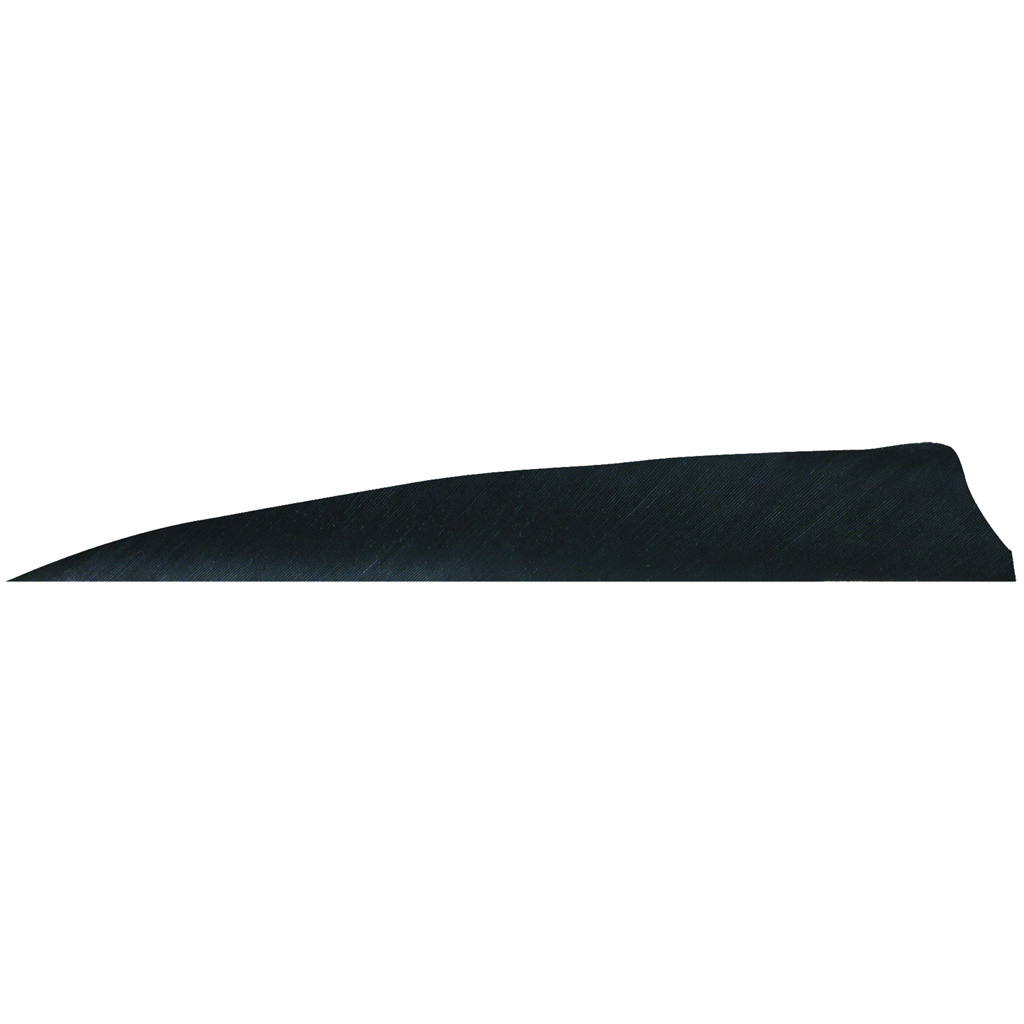 Gateway 400RSSBK-100 Shield Cut Feathers Black 4" RW 100 Pack