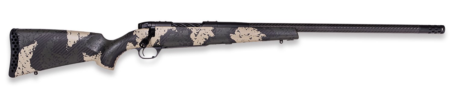 Weatherby MGS01N300WR6B Mark V 300 WBY Mag 24" Black Cerakote Rifle - Weatherby - 300 WBY Mag