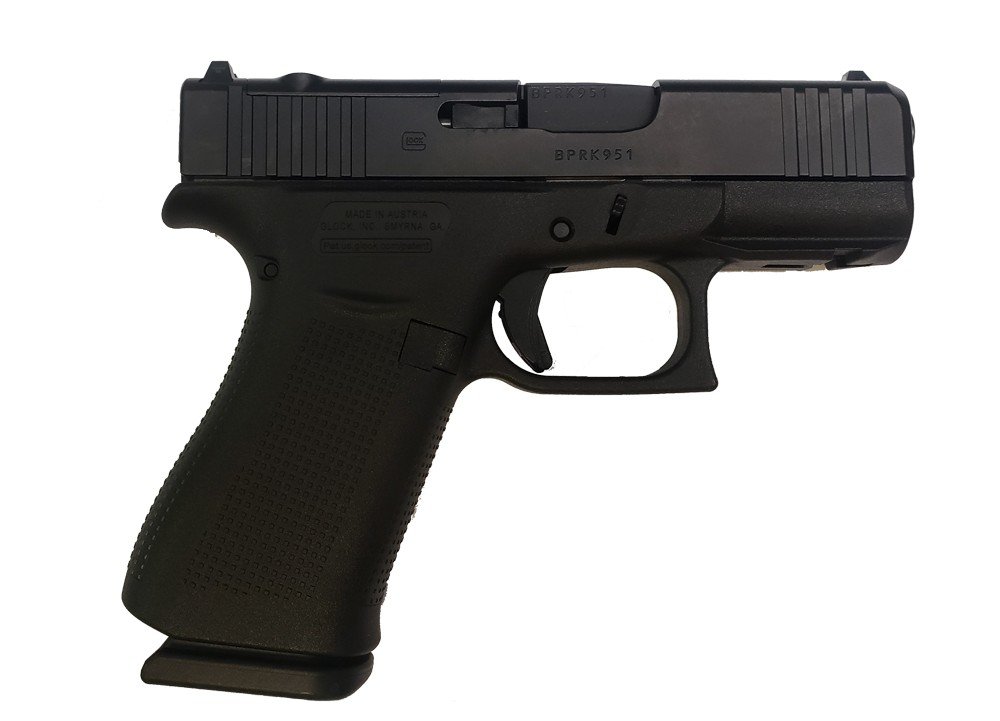 Glock G43X MOS Sub-Compact Pistol 9mm 10 Round