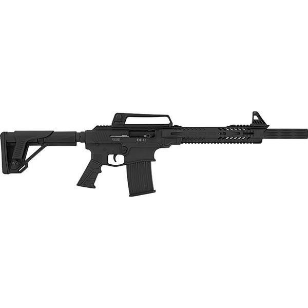 Escort HEDF12180501 DF12 12 Gauge Semi-Auto Shotgun 18" 5+1 Black - Hatsan - 12 Gauge