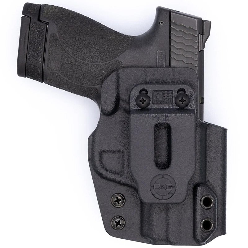 C&G 0527-100 IWB Holster Black S&W Shield 9/40 3.1" Left Hand Kydex