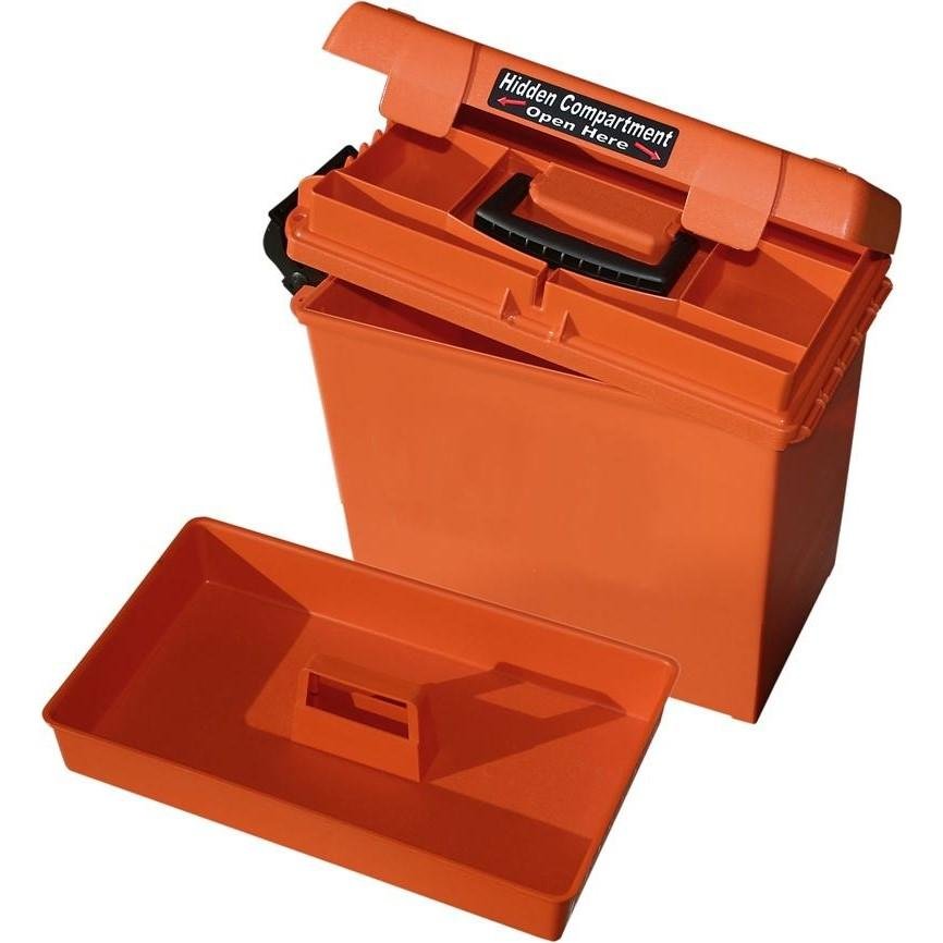 MTM Case-Gard SPUD235 Utility Dry Box 15 in Orange Water Resistant - MTM Case-Gard